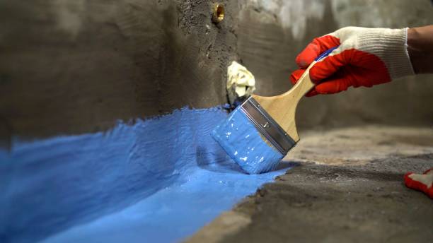 Commercial Exterior Waterproofing project at a Waverly, AL business property by SJ Waterproofing Pros